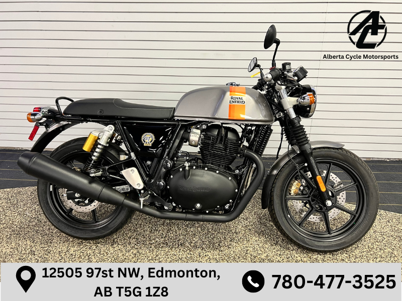 2024 Royal Enfield Continental GT 650 Apex Grey 20283 Alberta Cycle Motorsports