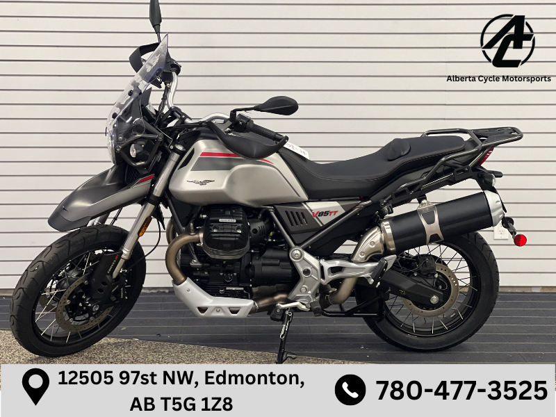 2023 Moto Guzzi V85TT Travel Grigio Grigna 20310 Alberta Cycle Motorsports