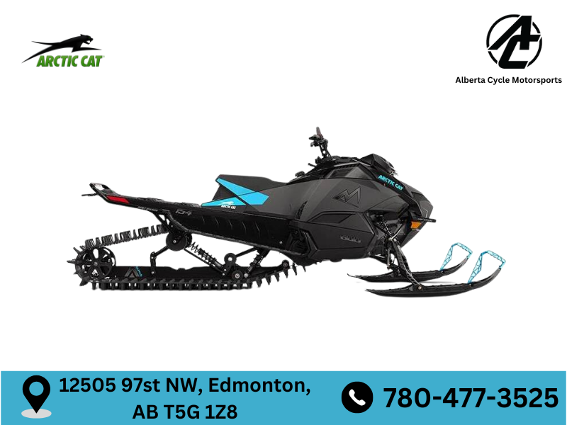 2024 Arctic Cat® M 600 Alpha One 154"/2.60" Manual_Black (20205)