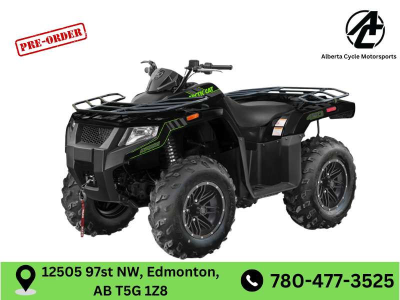 2026 ARCTIC CAT ALTERRA 450 LTD BLACK MAGIC (Pre-order)