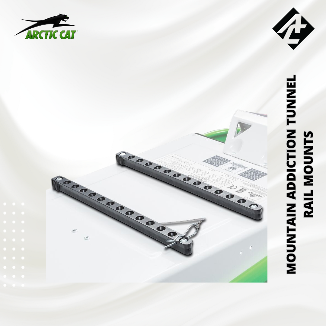Arctic Cat Mountain Addiction Tunnel Rail Mounts 2010-2025 (7639-204)