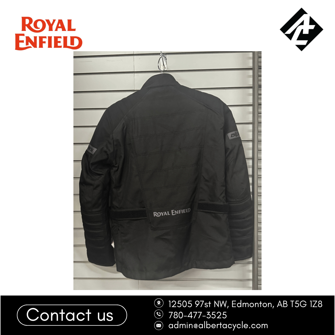 Alpinestars X Royal Enfield Gravity Drystar Riding Jacket (Black)
