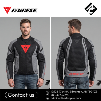 Dainese Air Crono Tex Jacket (Charcoal/Grey)