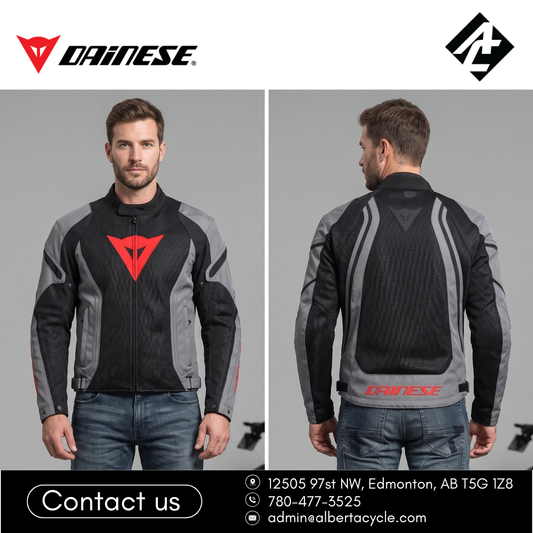 Dainese Air Crono Tex Jacket (Charcoal/Grey)