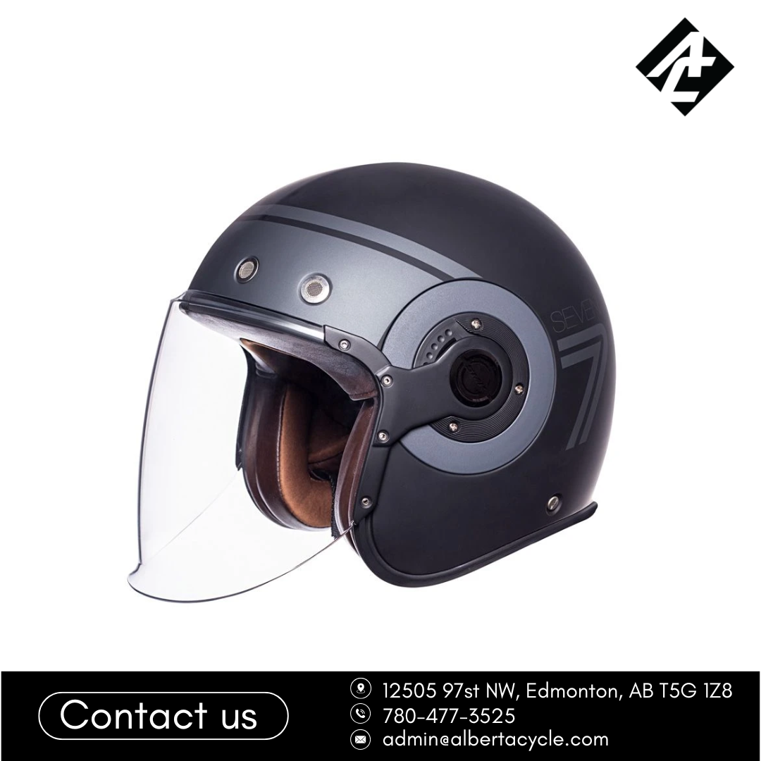 SMK Retro Jet Solid Open Face Helmet