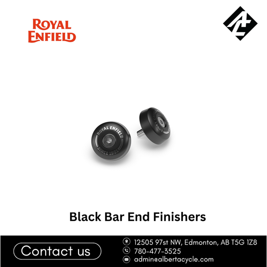 Black Bar End Finishers