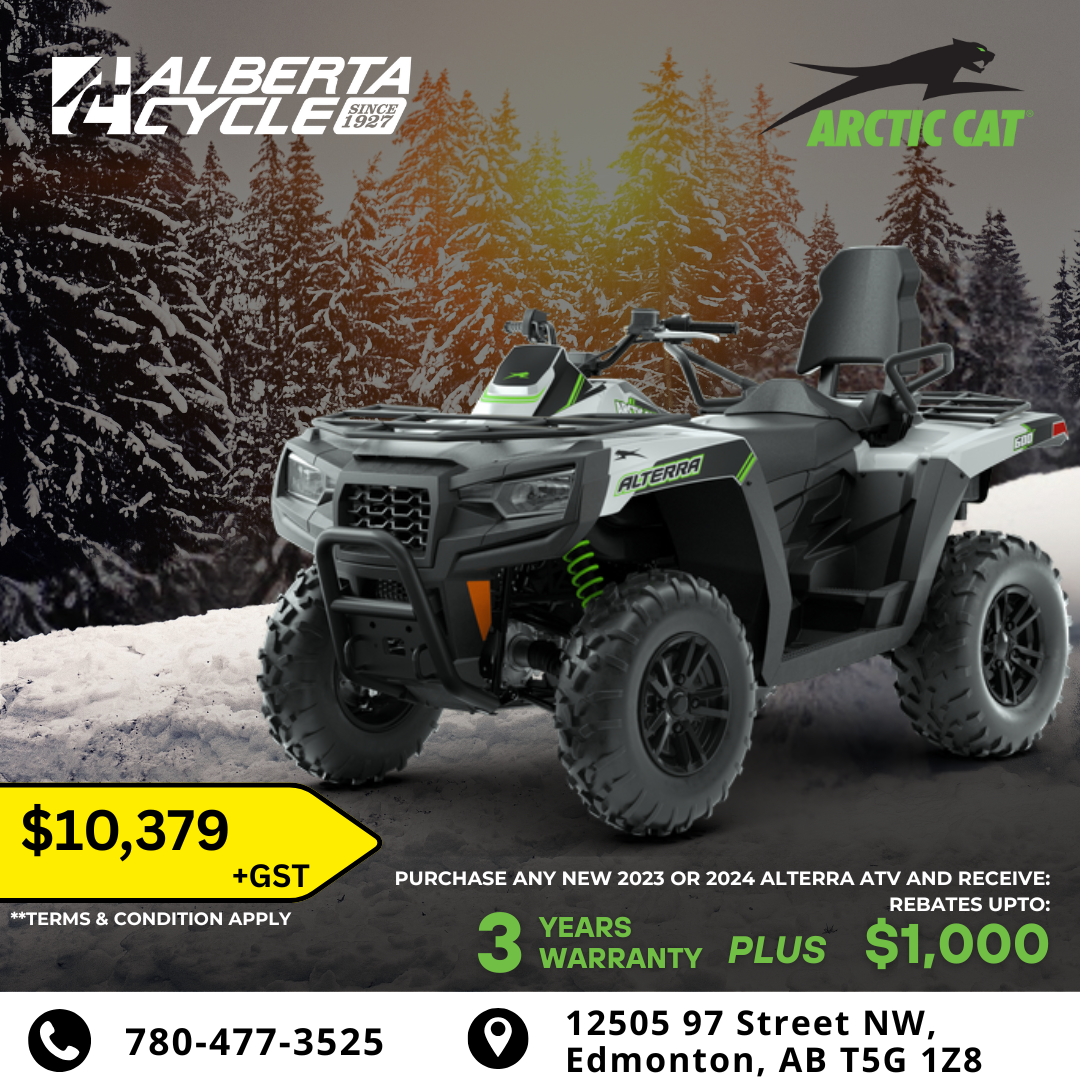 2023 Arctic Cat Alterra 600 TRV XT (20038)