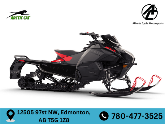 2024 Arctic Cat® Riot 600 146"/1.75" Hurricane_Black (20214)