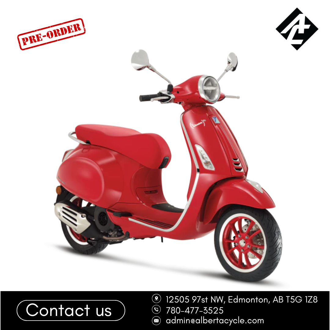 2026 Vespa Primavera Elettrica 70 RED (Pre-order)