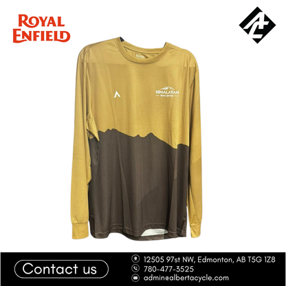 Himalayan Jersey Long Sleeve T-Shirt (Tan)