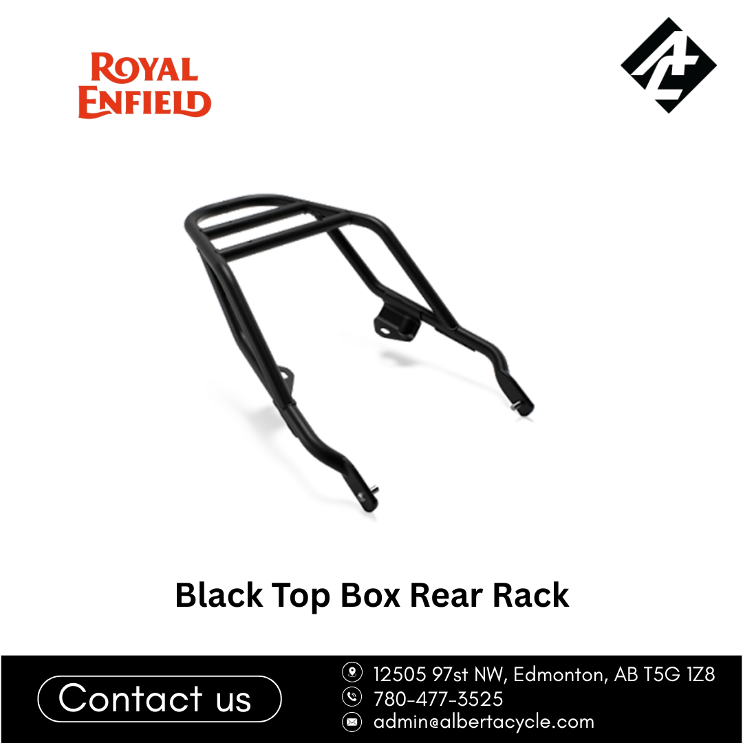 Black Top Box Rear Rack