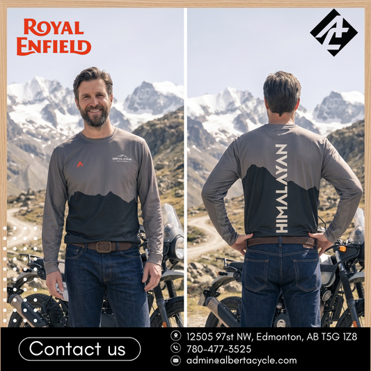 Himalayan Jersey Long Sleeve T-Shirt (Grey)