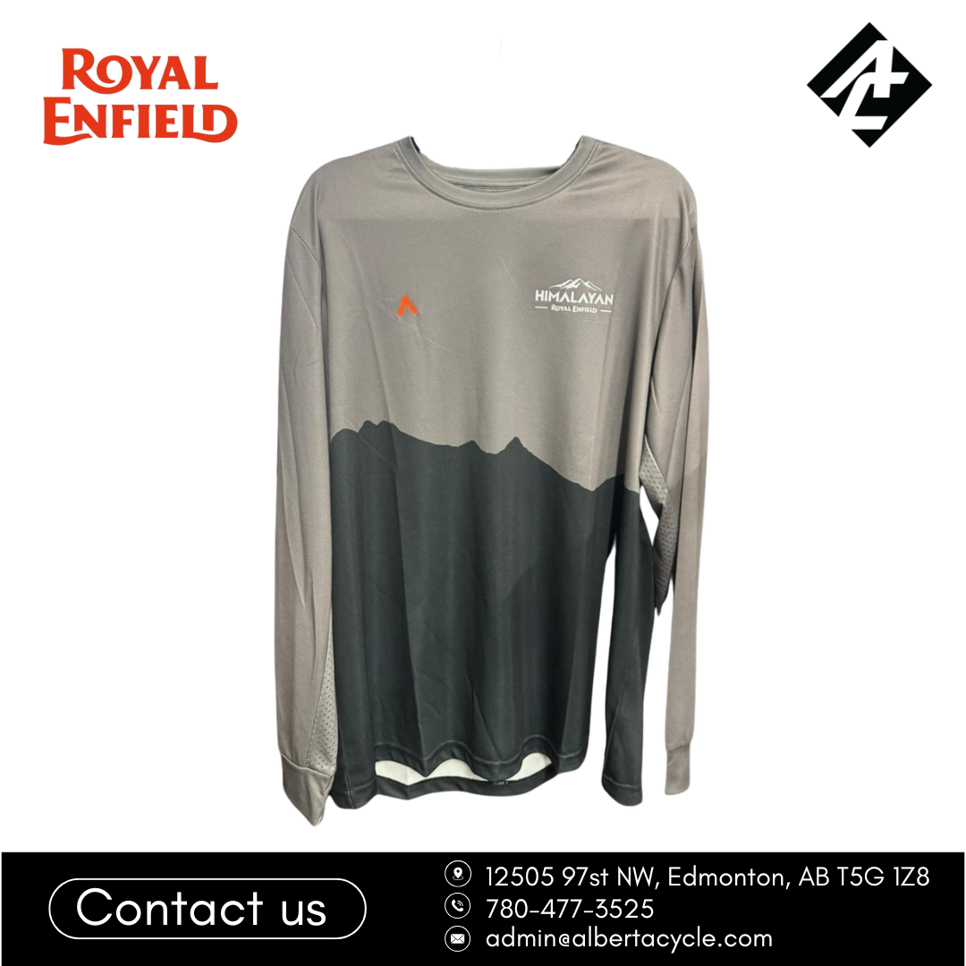 Himalayan Jersey Long Sleeve T-Shirt (Grey)