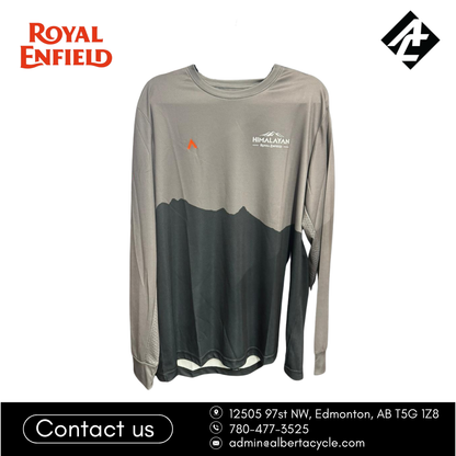 Himalayan Jersey Long Sleeve T-Shirt (Grey)