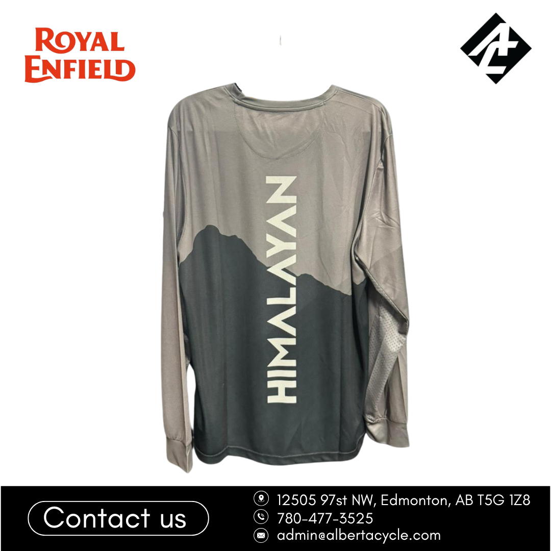 Himalayan Jersey Long Sleeve T-Shirt (Grey)