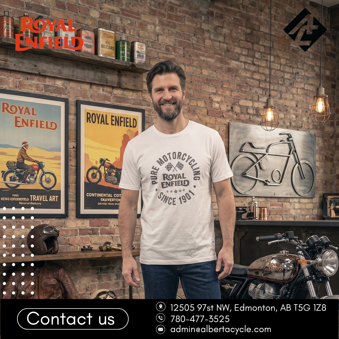Royal Enfield Pure Motorcycling  T-Shirt
