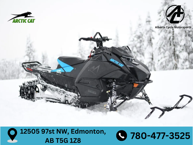 2024 Arctic Cat® M 600 Alpha One 154"/2.60" Manual_Black (20203)