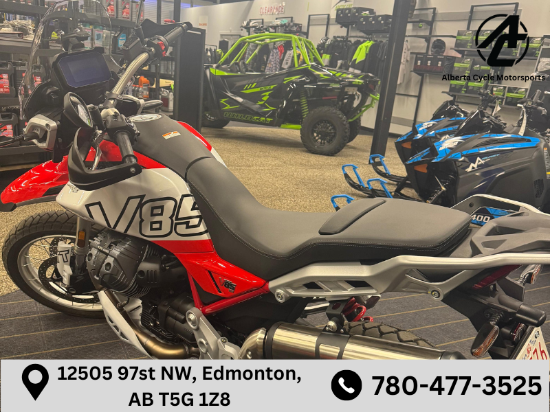 2025 Moto Guzzi V85 TT Rosso Fuji (Demo)