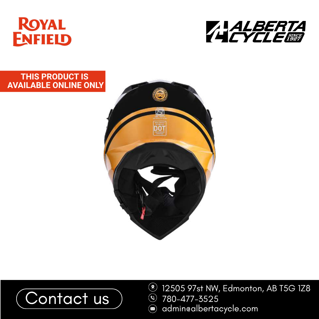 Royal Enfield Optimus DS Stripe Helmet