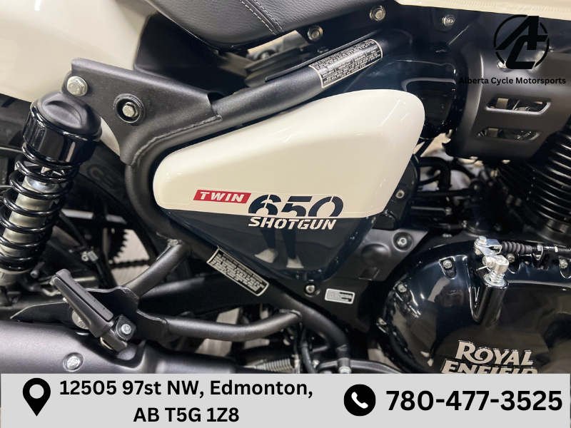 2024 Royal Enfield Shotgun 650 Stencil White (20467)