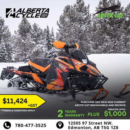 2025 Arctic Cat Riot 400 ES (20378)