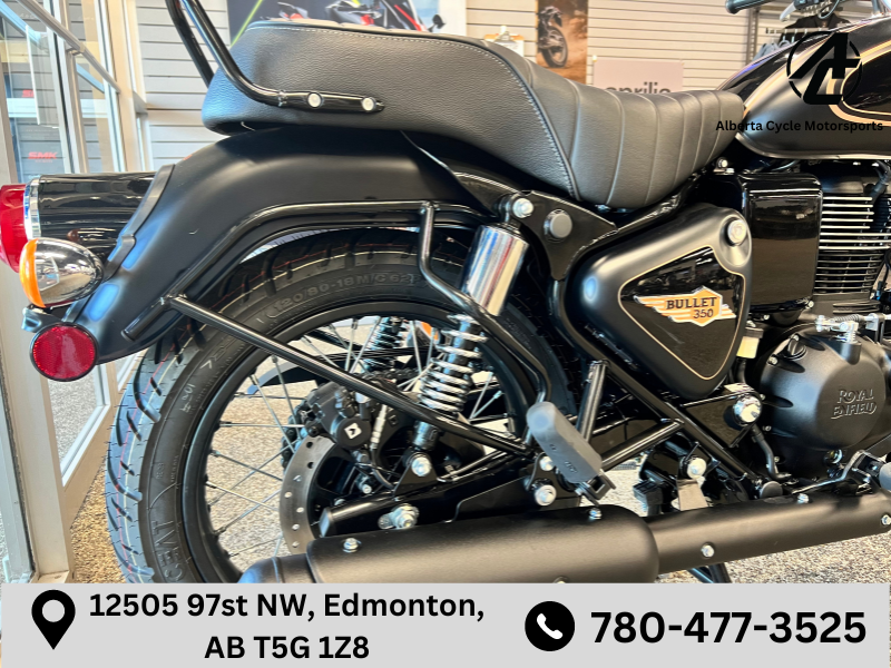 Bullet 350 bs6 black sale