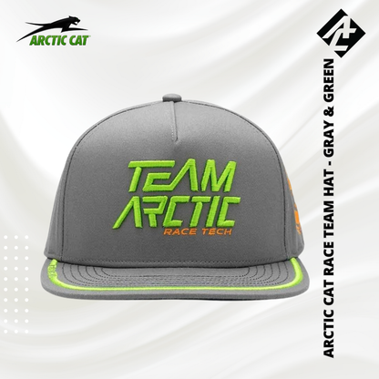 Arctic Cat Race Team Hat - Grey-Green
