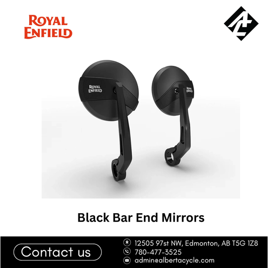 BLACK BAR END MIRRORS