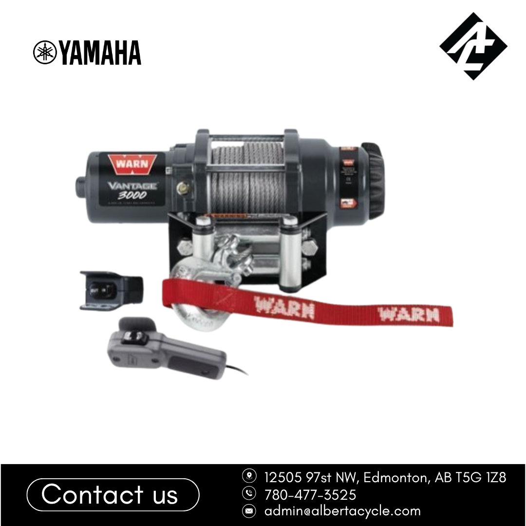 Yamaha Warn Winch & Mount Kit - Parts : SSV5B4832000