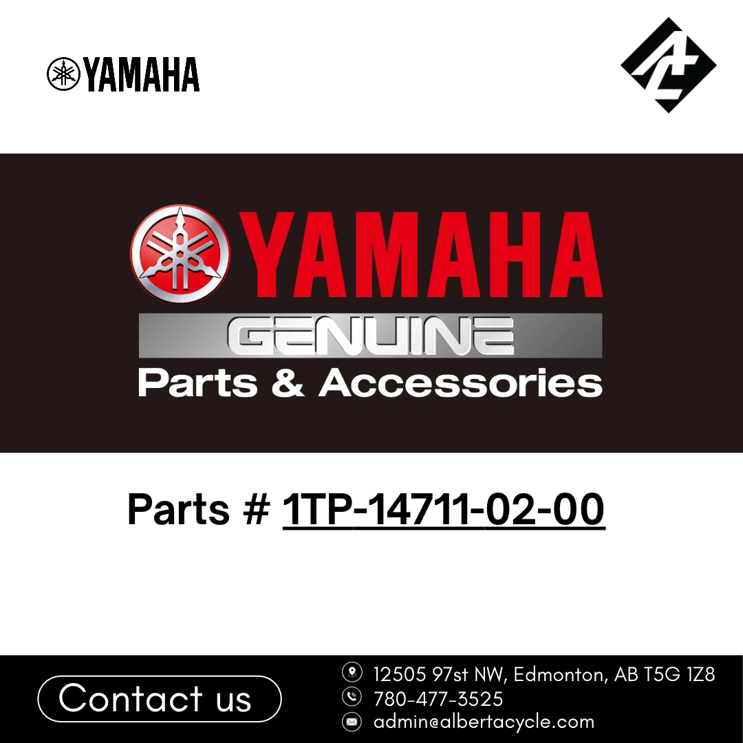 YAMAHA Muffler - Parts: 1TP-14711-02-00