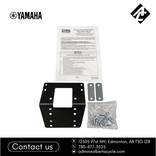 YAMAHA WARN Winch Mounting Kit, Grizzly 400/450 - Part: ABA4S2694001