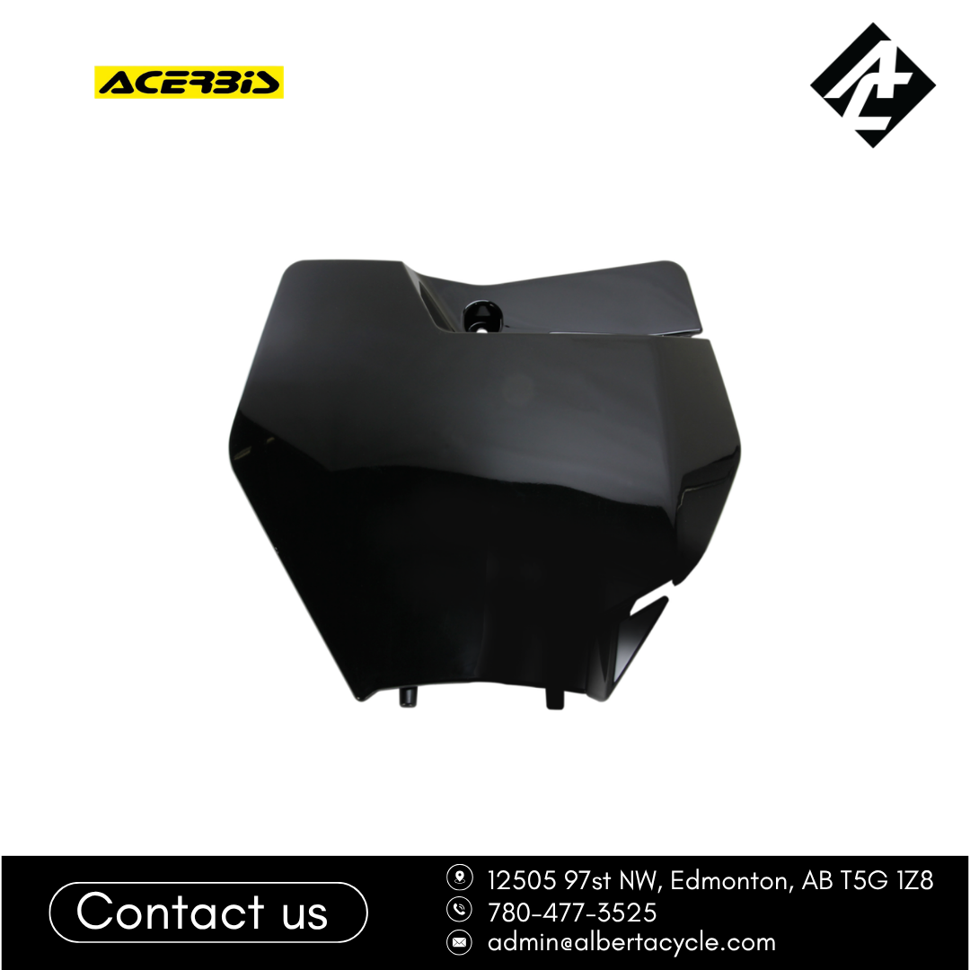 Acerbis Plate Front Number Ktm Black - Parts : 2421120001