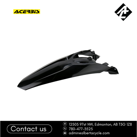 Acerbis Black Rear Fender - Parts: 2205420001