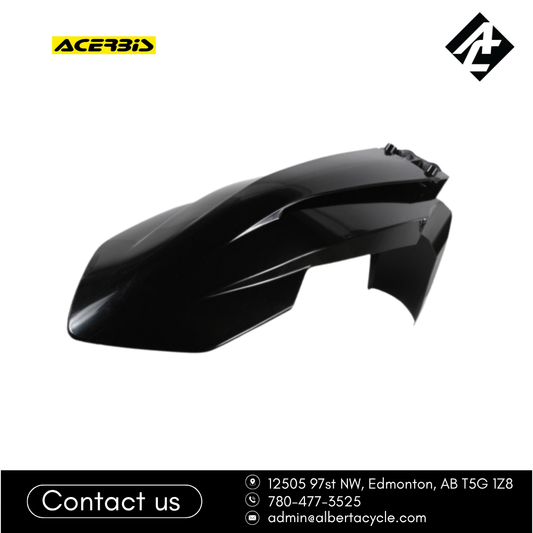 Acerbis Front Fender Black - Parts: 2421110001