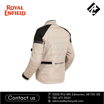 Alpinestars Royal Enfield Gravity Drystar Riding Jacket (Khaki)