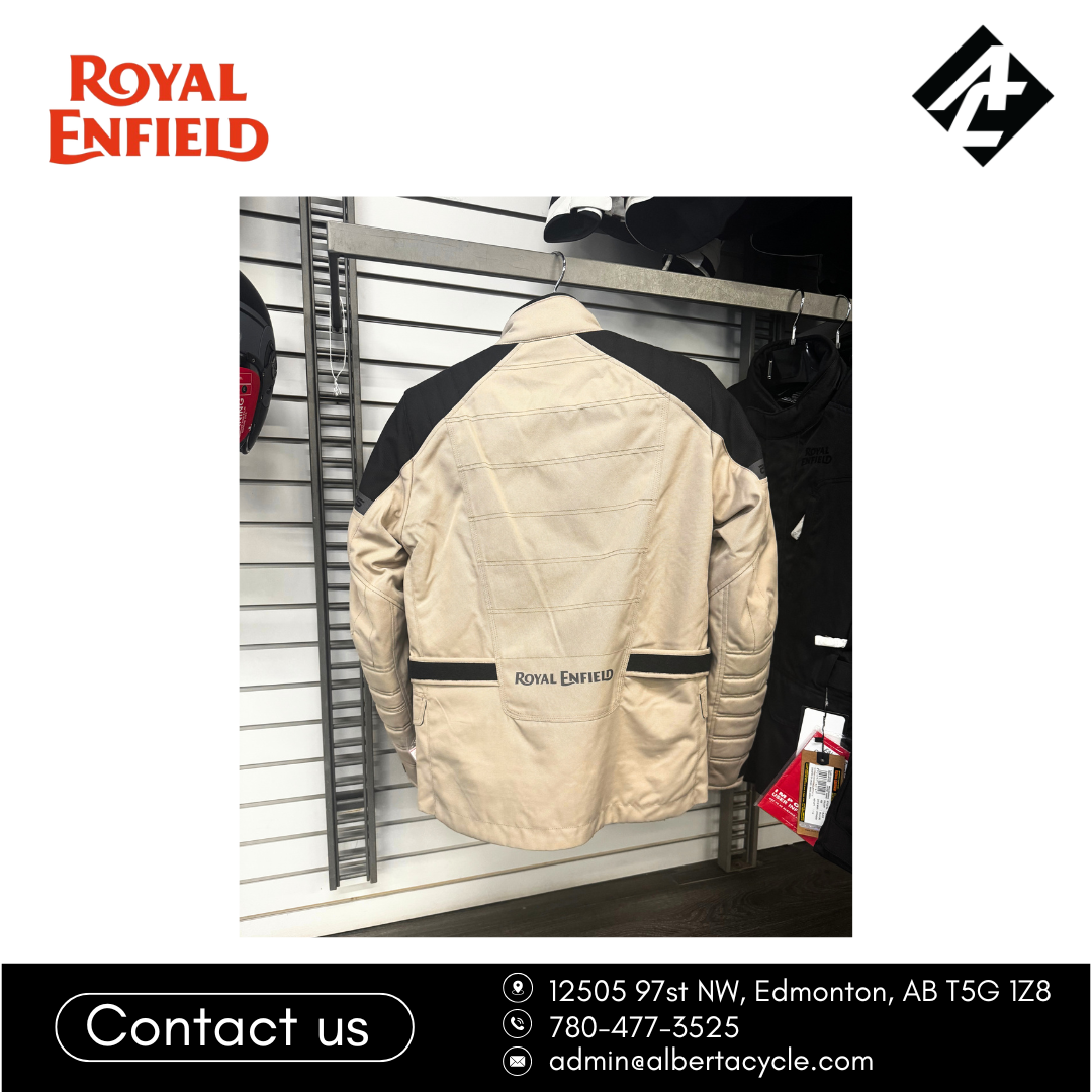 Alpinestars Royal Enfield Gravity Drystar Riding Jacket (Khaki)