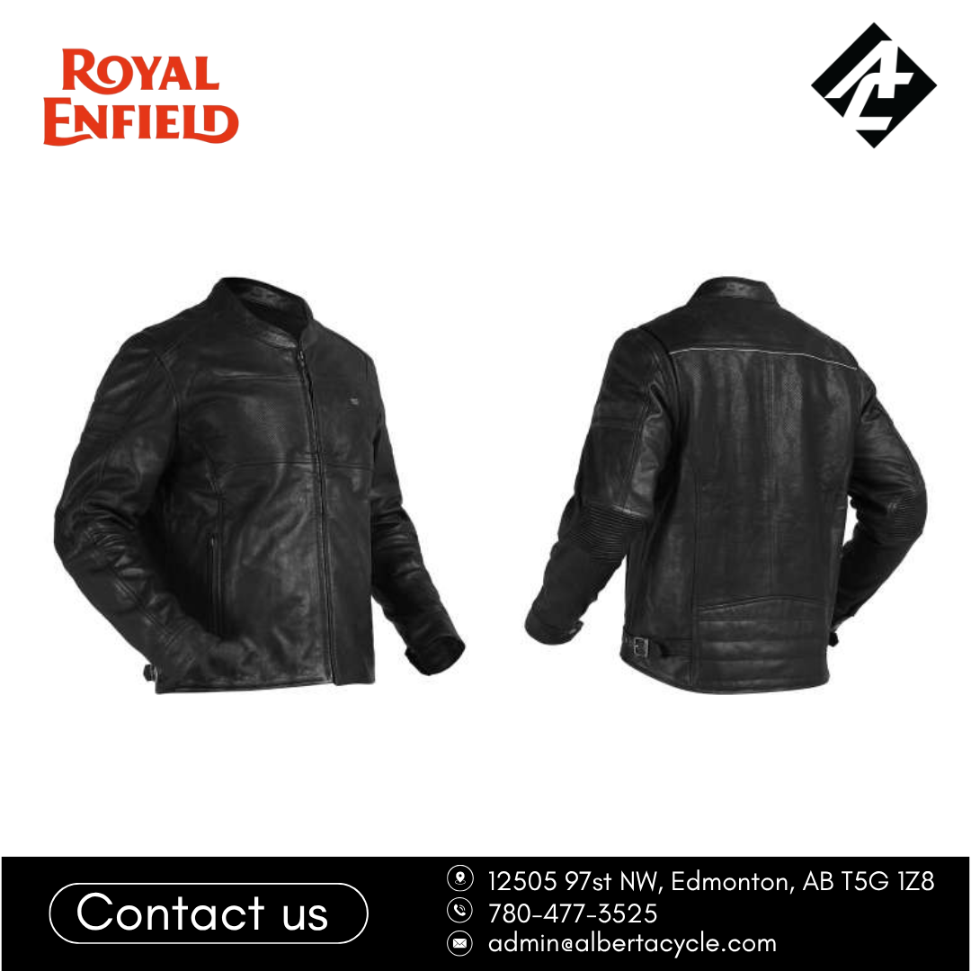 Alpinestars X Royal Enfield Gravity Drystar Riding Jacket (Black)